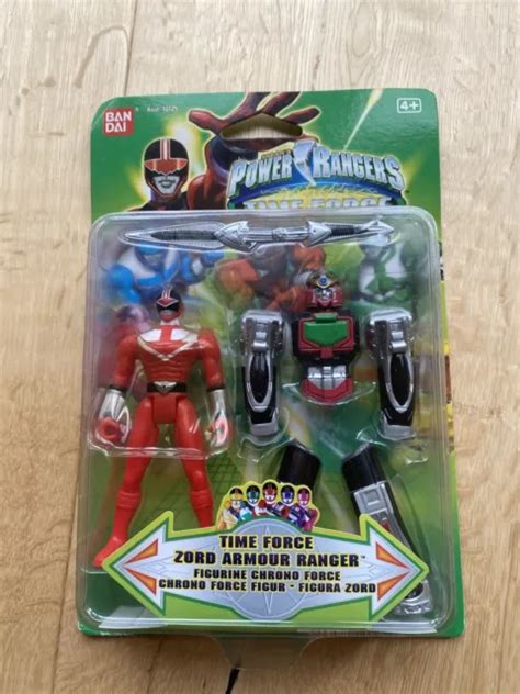 Power Rangers Time Force Megazord Zord Armour Red Ranger Figure Misb