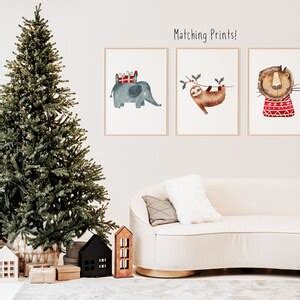 Printable Christmas Wall Art Christmas Print Digital Etsy