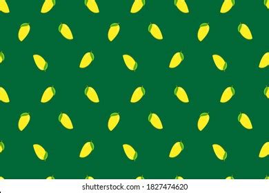 Seamless Mango Pattern Background Mango Wallpaper Stock Vector (Royalty Free) 1827474620 ...