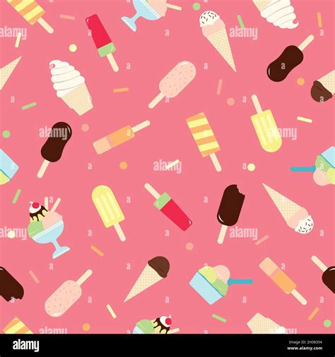 Ice Creams Stock Vector Images Alamy