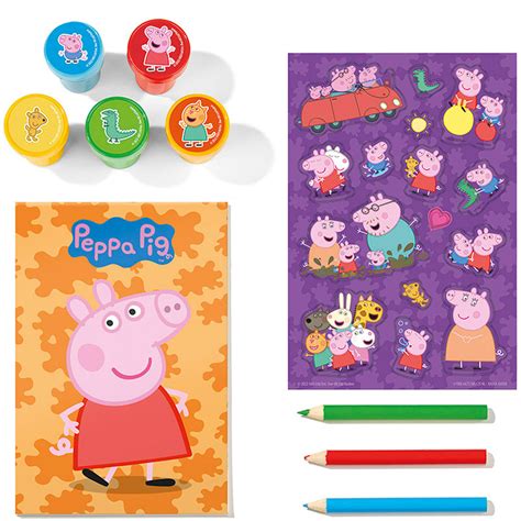 Peppa Pig Creative Stamp Set Wilko