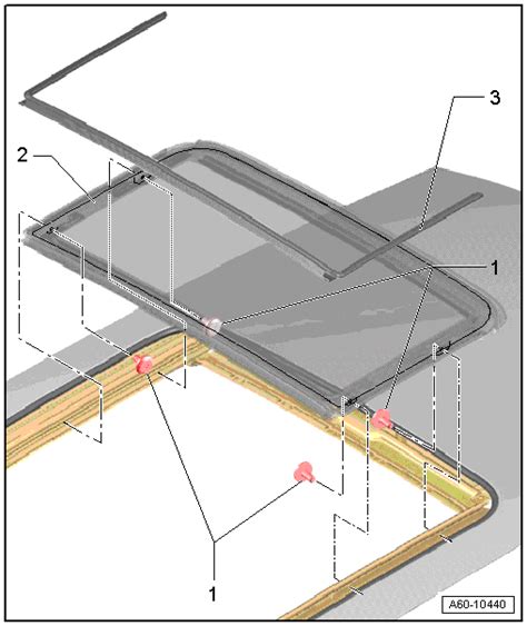 Audi A6 Typ 4G Wind Deflector Removing And Installing Sunroof