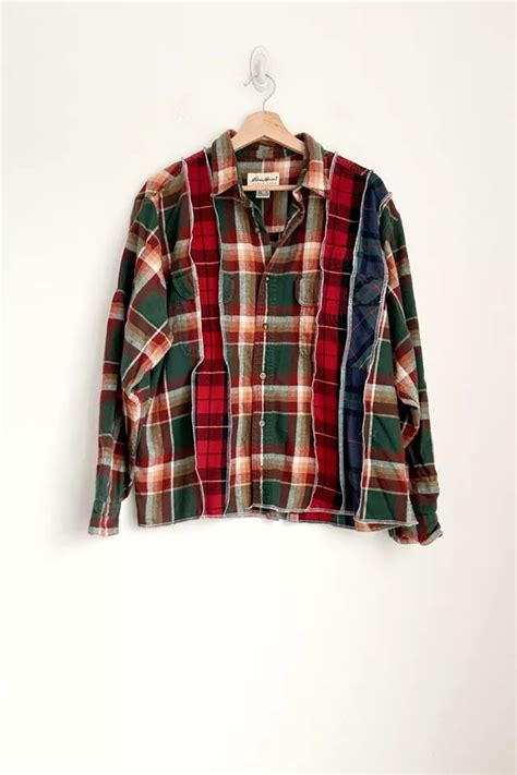 Vintage Reworked Flannel Urban Outfitters