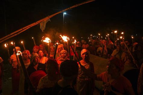 Manipur Abandoned Houses School Burnt By Mob Led By Women