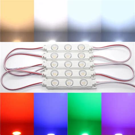 Led Module Smd Chip Blanc Chaud Froid Bleu Injektion Lumen