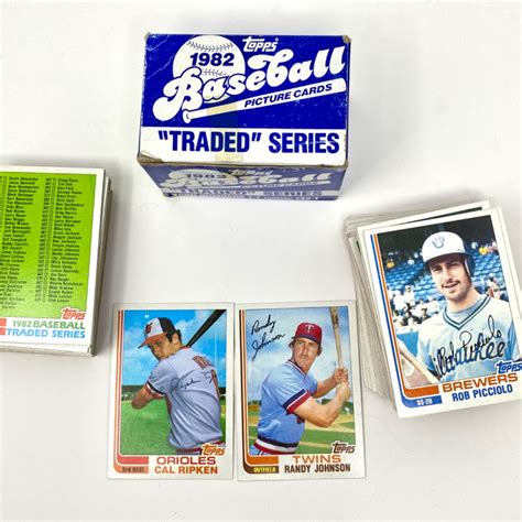 Lot Tbc Topps Traded Card Set Anchored By Cal Ripken Jr