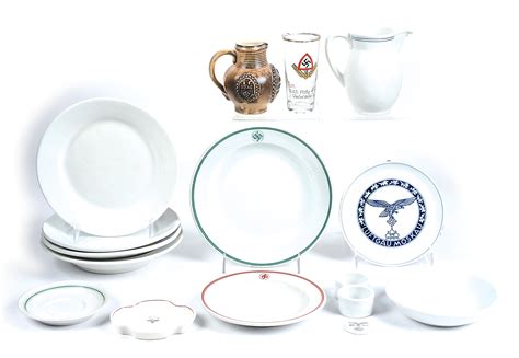 Lot Detail LOT OF THIRD REICH PORCELAIN DINNERWARE