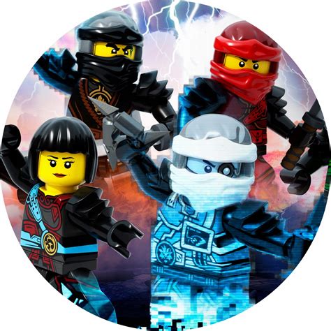 Personalizowane Op Atki Na Tort Lego Ninjago Wzory Allegro Pl