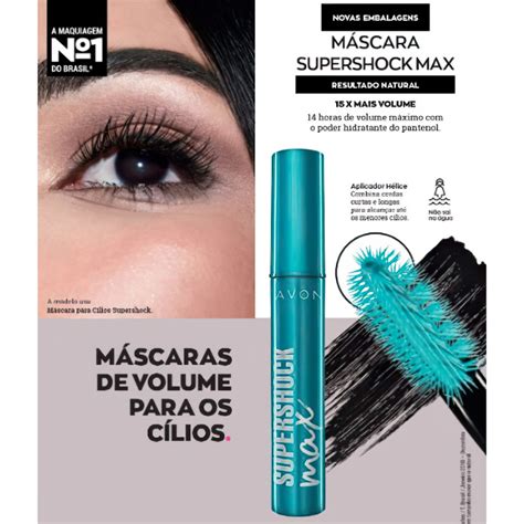 M Scara De C Lios Avon Supershock Max Volume Rimel Shopee Brasil