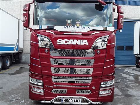 Wsi Scania S X With Axle Reefer Trailer Aw Transport Jedburgh S