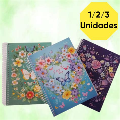 Cadernos 10 Matérias Feminino - 10