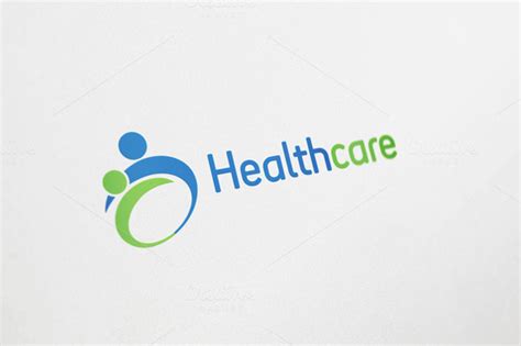 Health Care Logo Design ~ Logo Templates on Creative Market