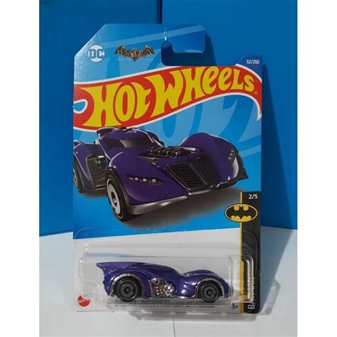 2021 Hot Wheels Batman Arkham Asylum Batmobile 2 5 Violet Shopee Philippines