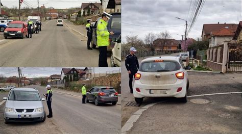 Razie de amploare a polițiștilor din Zalău Au aplicat sancțiuni în