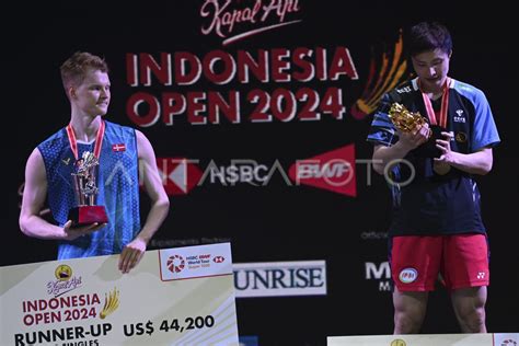 Tunggal Putra China Juara Indonesia Open 2024 ANTARA Foto