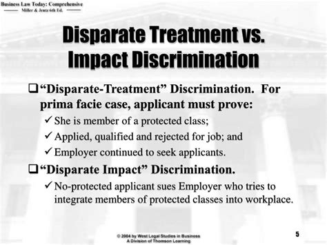 Ppt Chapter 41 Employment Discrimination Powerpoint Presentation Id