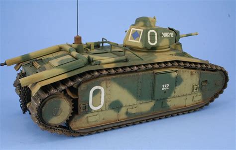 Tamiya Char B1 Bis Completed 03 04 07 Finescale Modeler Essential