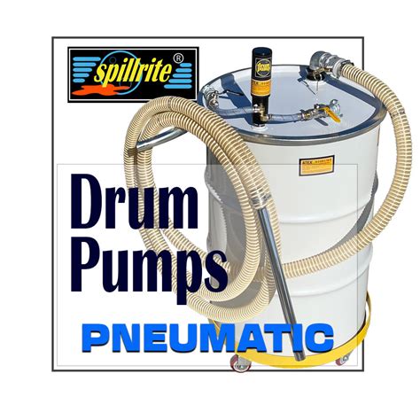 Air Operated Drum Pumps Spillrite Industrial Air Operated Vacuums