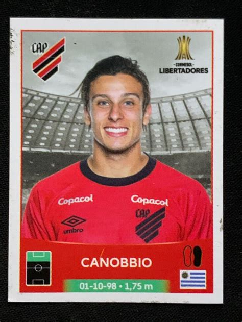 Panini Conmebol Copa Libertadores Sticker Canobbio Cap