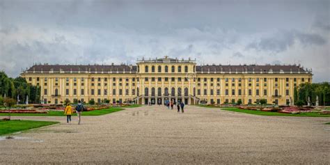 Schönbrunn Hapsburg Royal Palace In Vienna Austria Editorial Image