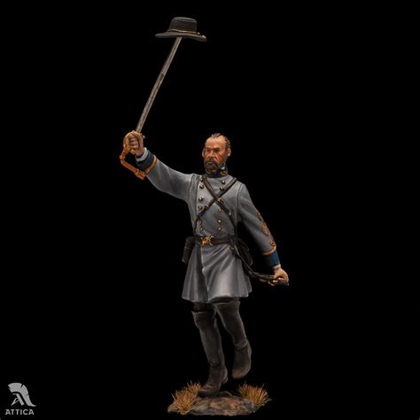 General Lewis Armistead Painted Toy Soldier Art Quality