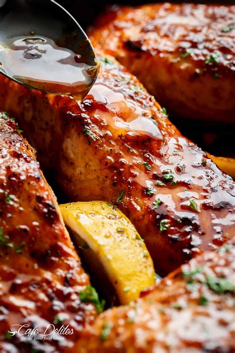 Easy Honey Glazed Salmon Recipe