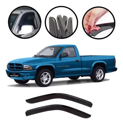 Defletor Calha De Chuva Dodge Dakota 2 Portas 2000 2001 Parcelamento