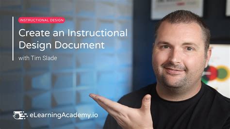 How To Create An Instructional Design Document Youtube