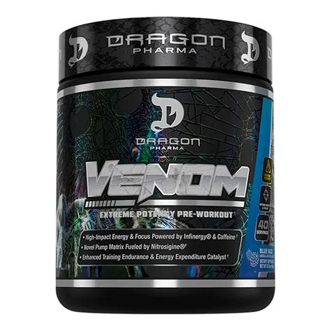 Pré Treino Importado - Pré Treino Venom Dragon Pharma | Original - Importado