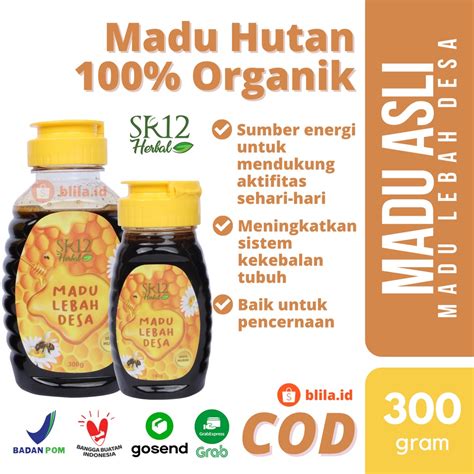 Jual SR12 Madu Lebah Desa 140gr 300gr Madu Hutan Baduy Asli Hutan