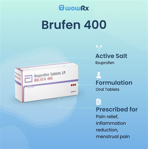 Brufen 400 Mg Uses Price Side Effects Interactions