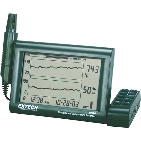 Extech RH520A 220 Luftfeuchtemessgerät Hygrometer 10 rF 95 rF