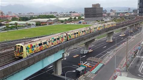 20230226桃園機場捷運普通車 飛翔皮卡丘 離開a3新北產業園區站往三重、台北車站 Youtube