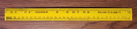 Any ideas what kind of ruler has markings like this? Couldn't find r ...