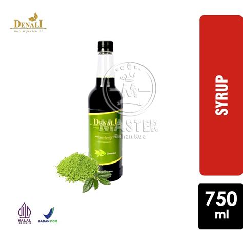 Jual Green Tea Syrup Merk Denali Sirup Botol Plastik Ml Shopee