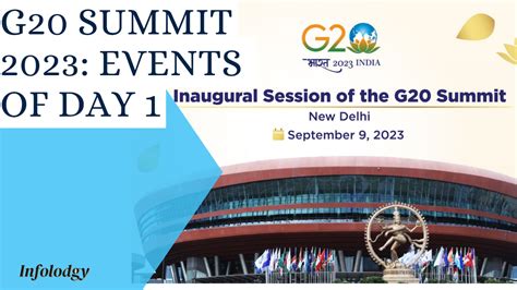 G20 Summit 2023 Events