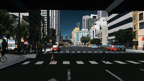 Street view from a main road : r/CitiesSkylines