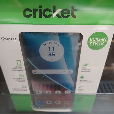 Motorola Moto G Stylus Cricket 128GB Twilight Blue Cricket Wireless