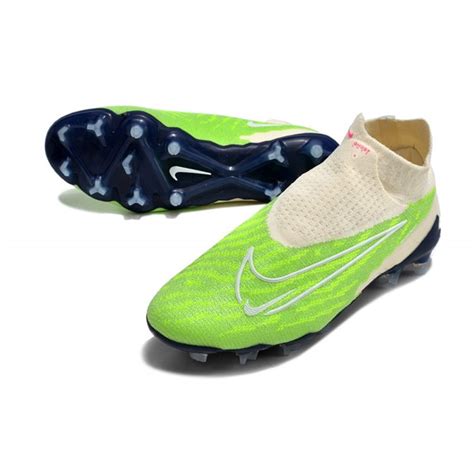 Nike Phantom Gx Elite Df Fg Verde Blanco