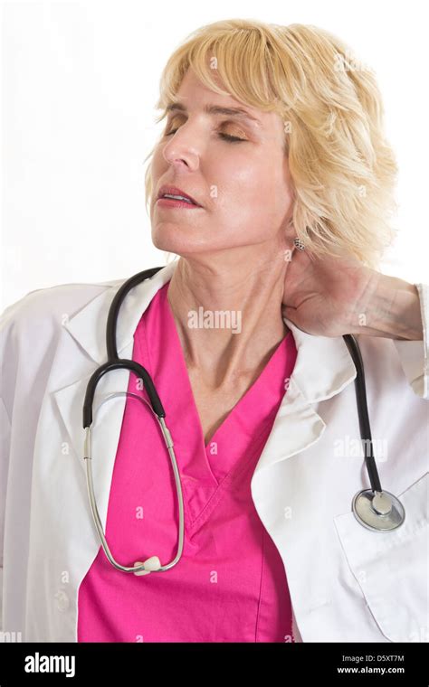 Blonde Nurse Hi Res Stock Photography And Images Alamy