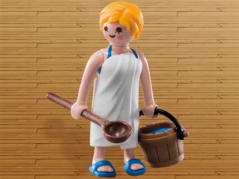 Playmobil Set V Sauna Girl Klickypedia