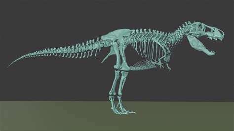 Behind The Scenes Tyrannosaurus Rex Life Reconstruction Blendernation