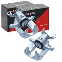 2X MAXGEAR BREMSSATTEL HINTER DER ACHSE HINTEN PASSEND FÜR DODGE