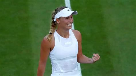 Caroline Wozniacki to daughter Olivia: A little late with your Wimbledon whites