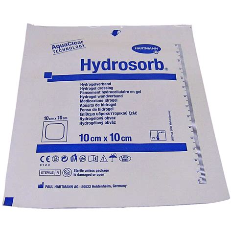 Curativo Hydrosorb Transparente 900854 10x10cm Unidade Pague Menos