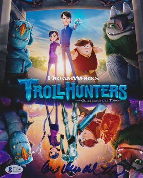 GUILLERMO DEL TORO SIGNED 8X10 PHOTO TROLLHUNTERS BECKETT BAS AUTOGRAPH ...