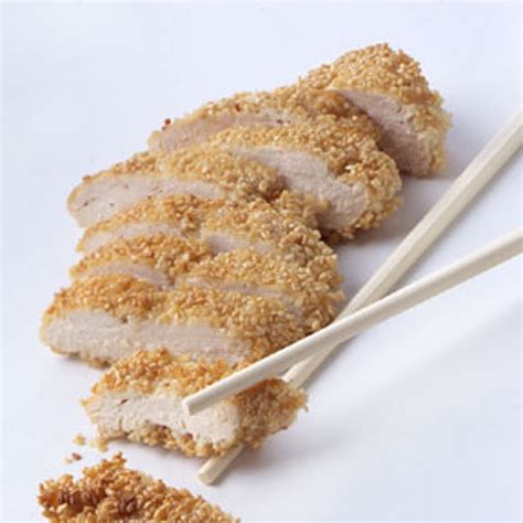 Sesame Crusted Chicken Recipe