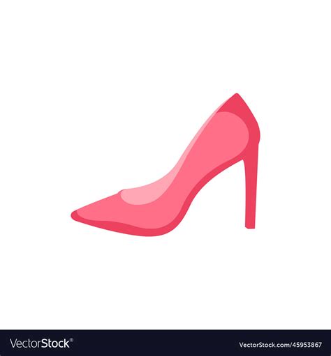 Stylish Woman High Heels Design Royalty Free Vector Image