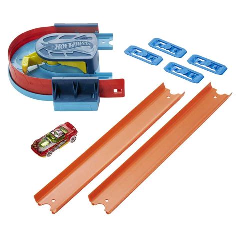 Ripley SET HOT WHEELS GLC TRACK BUILDER PISTA JUGUETE COMPONENTES NIÑOS AÑOS COMPATIBLE OTROS