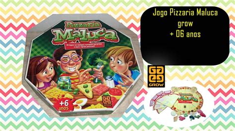 Jogo Pizzaria Maluca Grow Brinquedo Grow Usado 79524104 Enjoei